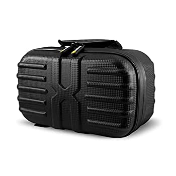 【中古】【インポート品・未当て嵌める】Vatra ２層式旅する用持ちはこぶ入れもの Double Decker XL 防臭産業 黒10.5inX6.5in