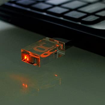 【中古】【輸入品・未使用】ONCHOICE USB Flash Drive 8GB USB 2.0 Memory Stick LED Waterproof Thumb Drive Crystal Transparent [並行輸入品]｜スカイマーケットプラス