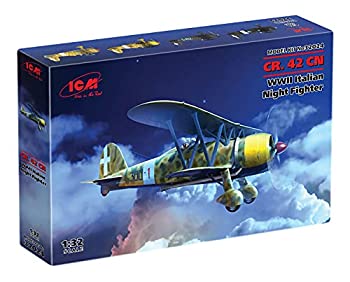 【中古】【輸入品・未使用】ICM 1/32 イタリア空軍 フィアット CR.42CN 夜間戦闘機 プラモデル 32024
