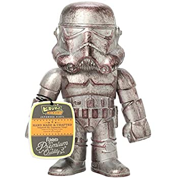 【中古】【輸入品・未使用】ファンコ スター ・ ウォーズさびたシルバー メタリック ストームトルーパーひかり限定版ソフビ フィギュア正規輸入品