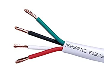【中古】【インポート品・未当てはめる】Monopriceメモリアクセス続きもの14?AWG cl3定格4芯金棒引き配線、1000?フィート