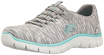 【中古】【輸入品・未使用】Skechers Sport レディース エンパイアファッションスニーカー%ｶﾝﾏ% グレー/ライトブルー。%ｶﾝﾏ% 10