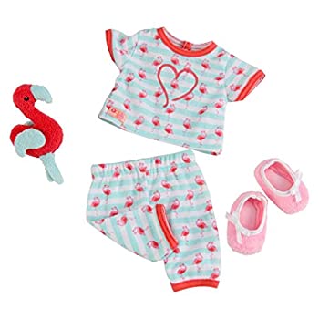 【中古】【輸入品・未使用】our generation flamingo pyjamas for 18 dolls