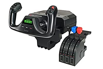 【中古】【インポート品・未当て嵌める】Logitech Gaming Saitek PROフライトヨークシステム 平行インポート