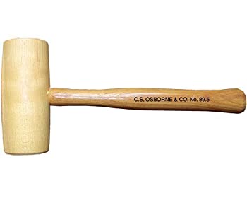 【中古】【輸入品・未使用】C.S. Osborne & Co. No. 89.5 3-1/2%ダブルクォーテ% Hickory Mallet/MADE IN USA (MPN # 61018)|スカイマーケットプラス