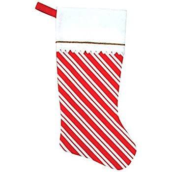 【中古】【輸入品・未使用】Amscan Festive Christmas Candy Cane Stocking Party Decoration%ｶﾝﾏ% 18'%ｶﾝﾏ% Red/White [並行輸入品]