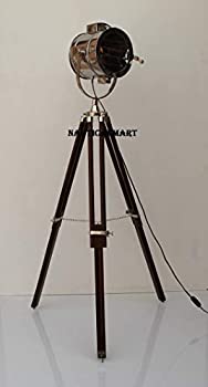 【中古】【輸入品・未使用】レトロクロム三脚検索ライトフロアランプfor Living Room NAUTICALMART