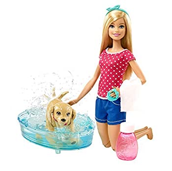 【中古】【輸入品・未使用】[バービー] Barbie Splish Splash Pup Playset DGY83 [並行輸入品]