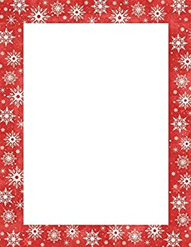 【中古】【インポート品・未当て嵌める】Great Papers! 8.5\u0027 x 11\u0027 Imprintable Stationery%ｶﾝﾏ% Snowy Flakes (20103022) [並行輸入品] インテリア・寝具・収納-その他