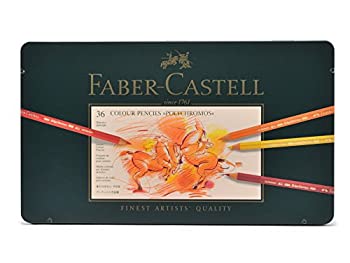楽天市場】【中古】ファーバーカステル ポリクロモス色鉛筆 12色 缶入