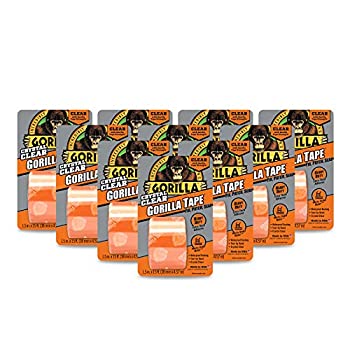 【中古】【輸入品・未使用】Gorilla クリスタルクリアダクトテープ 1.88インチ x 5ヤード クリア (10個パック)