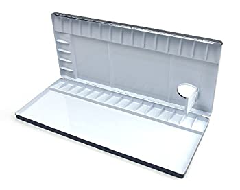 【中古】【輸入品・未使用】カラー・アラウンド 水彩用アルミニウムパレット (350×150mm(35仕切り: 0835)) [並行輸入品]