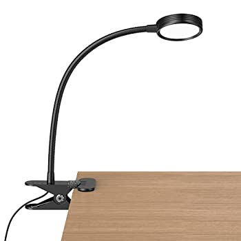 【中古】【輸入品・未使用】(Black) - New Version LEPOWER Clip On Light Reading Lights 3 Colour Temperature Settings 2 Levels of Brightness (Black)