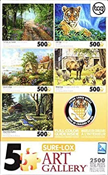 【中古】【輸入品・未使用】Art Gallery 5X500: Road Less Traveled%ｶﾝﾏ% Little Tiger%ｶﾝﾏ% Seacove Cottage%ｶﾝﾏ% Hillside Graze%ｶﾝﾏ% Sleepy Hollow Bluebird [並行輸入
