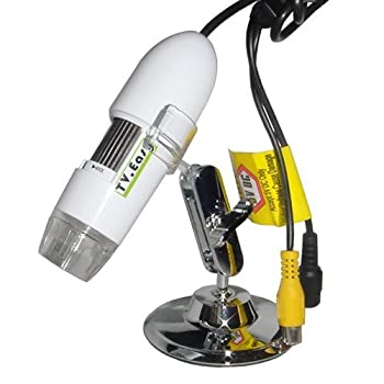 【中古】【輸入品・未使用】Tekit? 25x - 400x 2.0m Pixel Digital Microscope with LED Light and RCA Video Output for TV [並行輸入品]｜スカイマーケットプラス