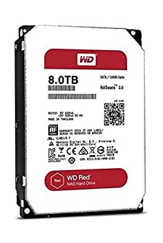 【中古】【インポート品・未当て嵌める】WD Red 8結核症 NAS Hard Disk Drive - 5400 RPM Class SATA 6 Gb/s 128MB Cache 3.5 Inch - WD80EFZX [並行輸入品] PCパーツ-内蔵ハードディスクドライブ