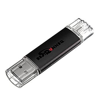 【中古】【輸入品・未使用】BESTRUNNER 32GB/16GB/8GB/4GB/2GB 2 in 1 OTG Micro USB 2.0 Flash Drive Memory Stick Pen Thumb for Phone PC [並行輸入品]