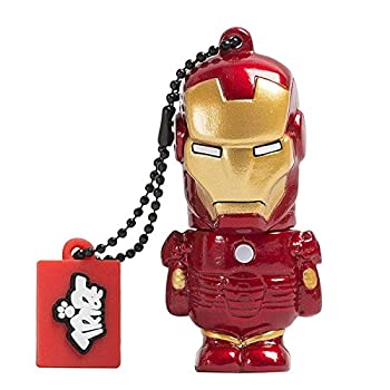 【中古】【輸入品・未使用】Tribe Marvel The Avengers Pendrive Figure 16GB USB Flash Drive 2.0 Memory Stick Data Storage - Iron Man (FD016504) [並行輸入品]画像
