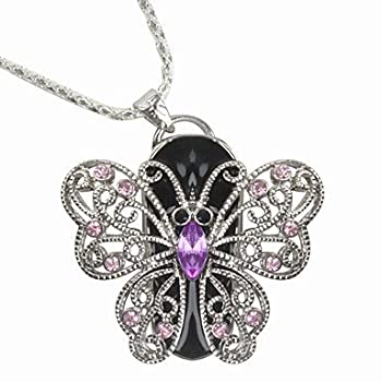 【中古】【輸入品・未使用】D-CLICK TM High Quality 4GB/8GB/16GB/32GB/64GB/Cool Shape USB High speed Flash Memory Stick Pen Drive Disk (16GB%ｶﾝﾏ% Butterfly Necklac