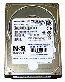【中古】【インポート品・未当てはめる】Toshiba MBF2600RC - Hard Drive - 600 GB - SAS (CR5527) Category: Internal Hard Drives [並行輸入品]