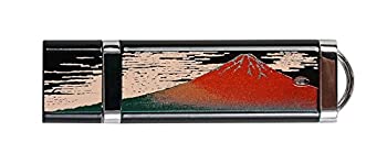 【中古】【インポート品・未当て嵌める】Maki-e USB Flash Memory(4gb) Hokusai\u0027s Aka Fuji [並行輸入品]