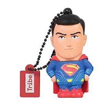 【中古】【輸入品・未使用】Tribe DC Comics Warner Bros. Pendrive Figure 16 GB Funny USB Flash Drive 2.0%カンマ% Superman Movie (FD033501) [並行輸入品]画像