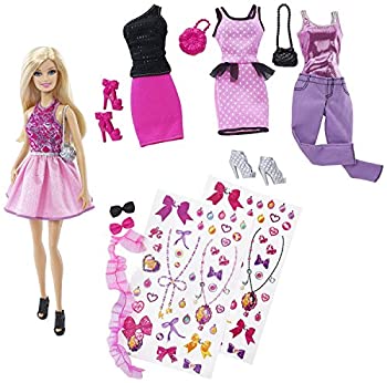 【中古】【輸入品・未使用】Exclusive Barbie Decorate Fashion Doll and Accessories by Mattel [並行輸入品]｜スカイマーケットプラス