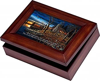 【中古】【輸入品・未使用】Cottage Garden 129305 Nature Box - Lord Blesses His People & Cabin-Woodgrain [並行輸入品] 39,536円