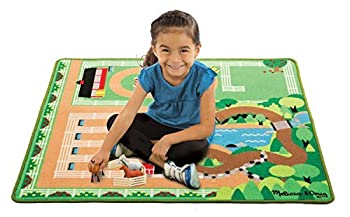 【中古】【輸入品・未使用】Melissa & Doug Round the Ranch Horse Rug - 39%ﾀﾞﾌﾞﾙｸｫｰﾃ% x 36%ﾀﾞﾌﾞﾙｸｫｰﾃ% [並行輸入品]｜スカイマーケットプラス