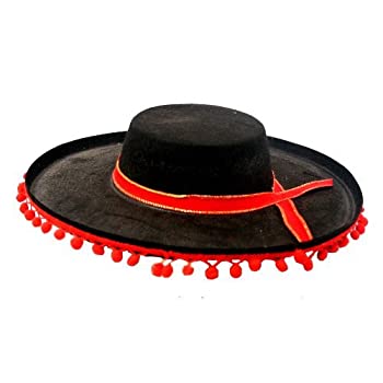 【中古】【輸入品・未使用】US Toy - Bull Fighter Hat%ｶﾝﾏ% Black%ｶﾝﾏ% Adult size%ｶﾝﾏ% 21-1/2%ﾀﾞﾌﾞﾙｸｫｰﾃ% Circumference [並行輸入品]