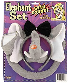 【中古】【輸入品・未使用】Forum Novelties Animal Costume Set Elephant Ears Nose Tail with Sound Effects [並行輸入品]