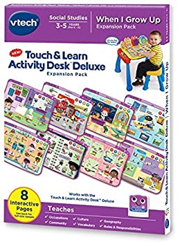 【中古】【輸入品・未使用】VTech Touch and Learn Activity Desk Deluxe Expansion Pack - When I Grow Up [並行輸入品]｜スカイマーケットプラス
