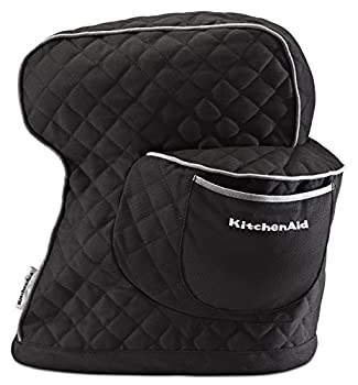 【中古】【輸入品・未使用】KitchenAid KSMCTIOB Fitted Stand Mixer Cover - Onyx Black [並行輸入品]