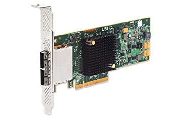 【中古】【輸入品・未使用】Lsi Logic LSI00300 9207-8e Sgl Sas Pcie 12/3.3v Ctlr 8port Ext 6gb/s Sata+sas [並行輸入品]