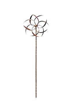 【中古】【輸入品・未使用】Ancient Graffiti Flamed Feather Spinner Stake%ｶﾝﾏ% 22 by 72 by 22-Inch [並行輸入品]｜スカイマーケットプラス