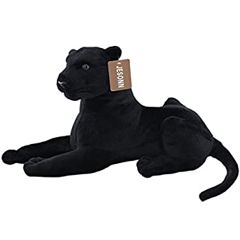 【中古】【輸入品・未使用】Jesonn Realistic Stuffed Animals Toy Panther Plush for Kids' Birthdays Gifts%ｶﾝﾏ%18.9%ﾀﾞﾌﾞﾙｸｫｰﾃ% or 48CM%ｶﾝﾏ%1PC [並行輸入品]