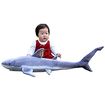 【中古】【輸入品・未使用】Jesonn? Realistic Giant Stuffed Marine Animals Toys Soft Plush Great Shark%ｶﾝﾏ%33.5%ﾀﾞﾌﾞﾙｸｫｰﾃ% or 85CM%ｶﾝﾏ%1PC [並行輸入品]｜スカイマーケットプラス 67,691円
