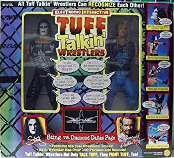 【中古】【輸入品・未使用】Electronic Interactive WCW Tuff Talkin Wrestlers Sting vs Diamond Dallas Page [並行輸入品]｜スカイマーケットプラス