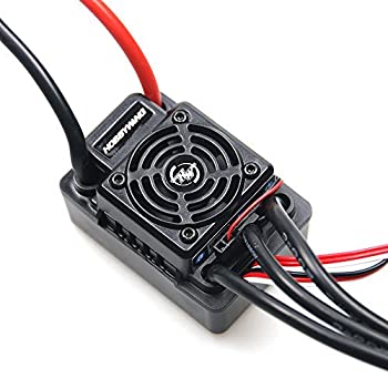 【中古】【輸入品・未使用】Hobbywing EZRUN SC8 Waterproof 120A RC Brushless ESC Speed Controller For 1/10 new Short Course Black%ｶﾝﾏ%Get funshobby decal [並行輸入 76,508円