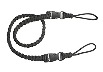 【中古】【インポート品・未当て嵌める】The Outdoor Connection パラコード バイノストラップ 黒いこと