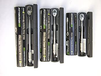 【中古】【輸入品・未使用】Set of 3 Pittsburgh Pro Reversible Click Type Torque Wrench Sizes 1/4%ﾀﾞﾌﾞﾙｸｫｰﾃ%%ｶﾝﾏ% 3/8%ﾀﾞﾌﾞﾙｸｫｰﾃ%%ｶﾝﾏ% 1/2%ﾀﾞﾌﾞﾙｸｫｰﾃ% by Pittsburgh｜スカイマーケットプラス 28,520円