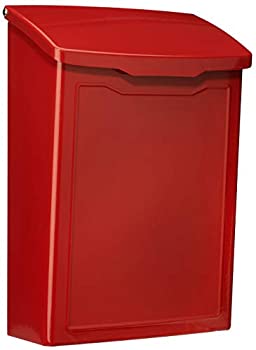 【中古】【インポート品・未当て嵌める】Architectural Mailboxes 2681R マリーナ壁マウント郵便うけ S 赤いこと