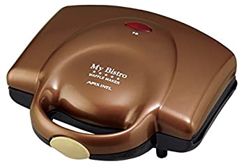 【中古】【輸入品・未使用】APIX 『My Bistro』 ワッフルメーカー ブラウン ASW-284-BR