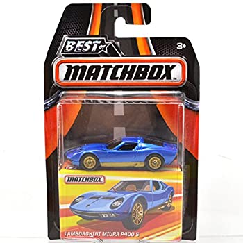 【中古】【輸入品・未使用】MATTEL %ﾀﾞﾌﾞﾙｸｫｰﾃ%BEST OF MATCHBOX%ﾀﾞﾌﾞﾙｸｫｰﾃ% 1:64SCALE %ﾀﾞﾌﾞﾙｸｫｰﾃ%LAMBORGHINI MIURA P400S%ﾀﾞﾌﾞﾙｸｫｰﾃ% マテル社製 「ベストオブ マッチボ