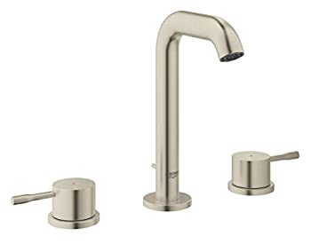 【中古】【輸入品・未使用】Grohe 20?297?A Essence Widespreadバスルーム蛇口with SilkMove and EcoJoy Techn、 20297ENA 1