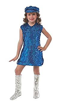 【中古】【輸入品・未使用】Rubie's Blue Mod Girl Costume%ｶﾝﾏ% Child Large [並行輸入品]｜スカイマーケットプラス