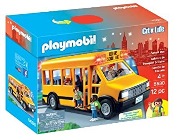 【中古】【輸入品・未使用】PLAYMOBIL (プレイモービル) School Bus Vehicle Playset スクールバス 5680 [並行輸入品] 23,678円