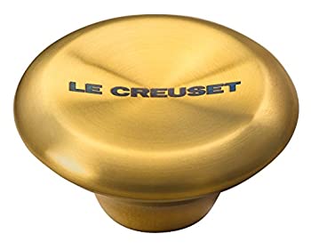 【中古】【輸入品・未使用】(ル・クルーゼ) Le Creuset シグネチャ ゴールドノブ スモール｜スカイマーケットプラス