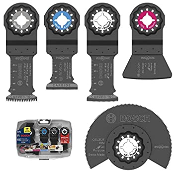 【中古】【輸入品・未使用】BOSCH マルチツール 替刃 ５枚セット ケース付 カットソー ブレード スターロックシステム対応 [並行輸入品]｜スカイマーケットプラス