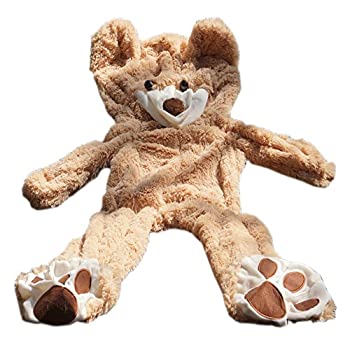 【中古】【輸入品・未使用】Life Size Huge Plush Teddy Bear Unstuffed Soft Giant Animal Toy (160cm / 1.6m)%ｶﾝﾏ% DIY Brown Bear for Children/ Girls Wishes%ｶﾝﾏ% Only｜スカイマーケットプラス